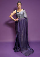 Purple Ready-to-Wear Saree