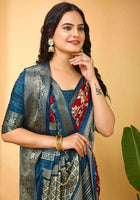 Red Dola Silk Cotton Saree