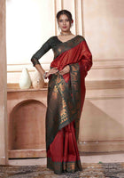 Red Kanjivaram Silk Saree