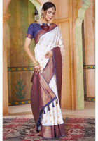 Silk Saree Cream
