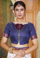 Silk Saree Cream
