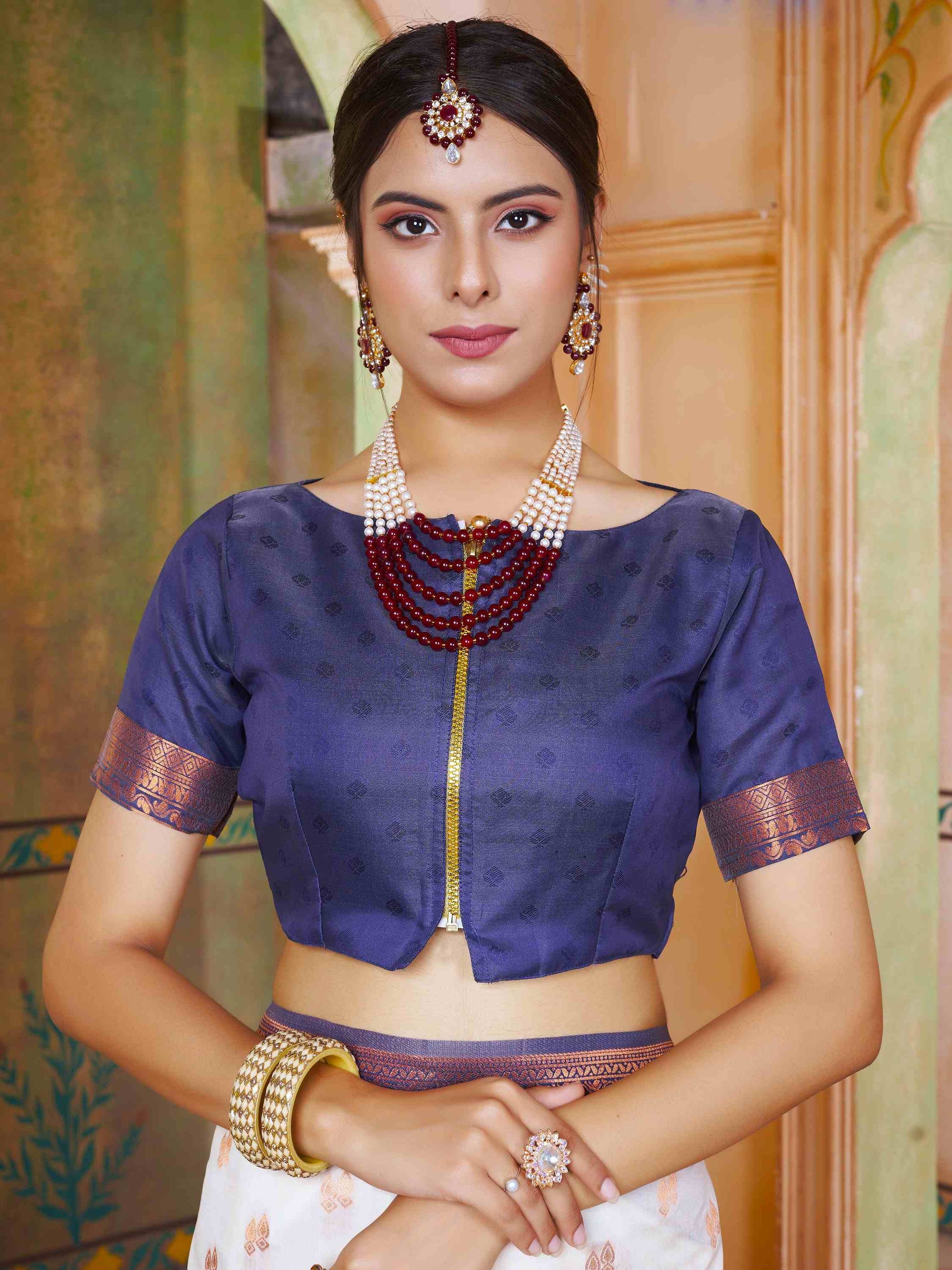 Silk Saree Cream