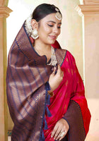Silk Saree Pink