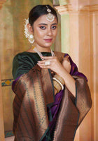 Silk Saree Wine