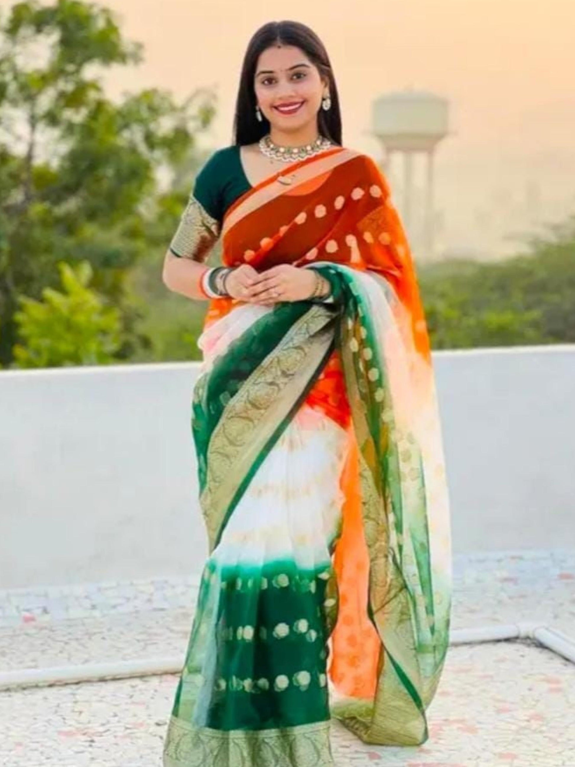 Tiranga Saree