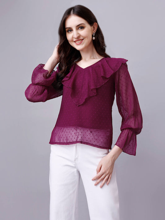 chiffon blouse