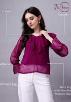 chiffon blouse