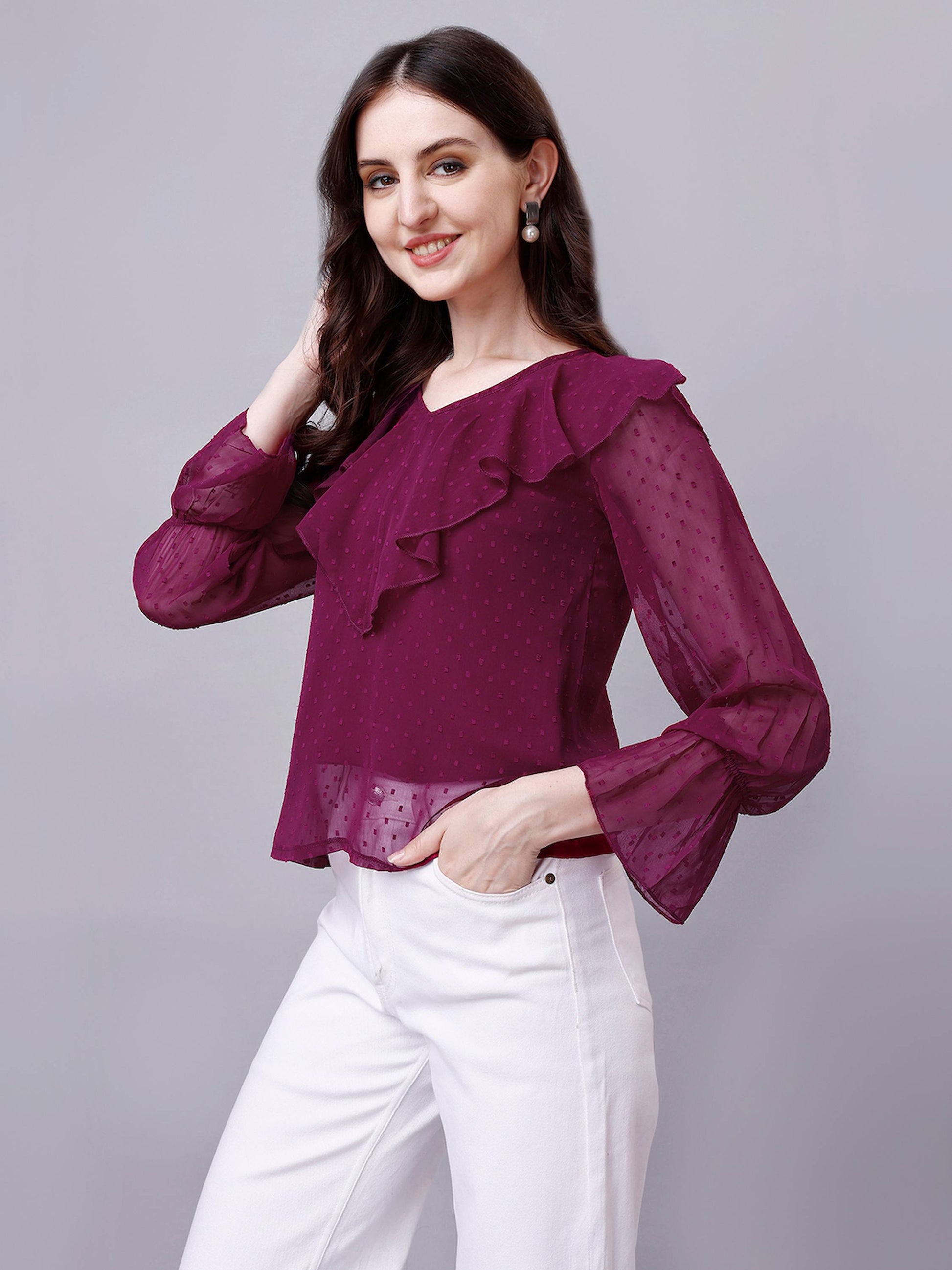 chiffon blouse