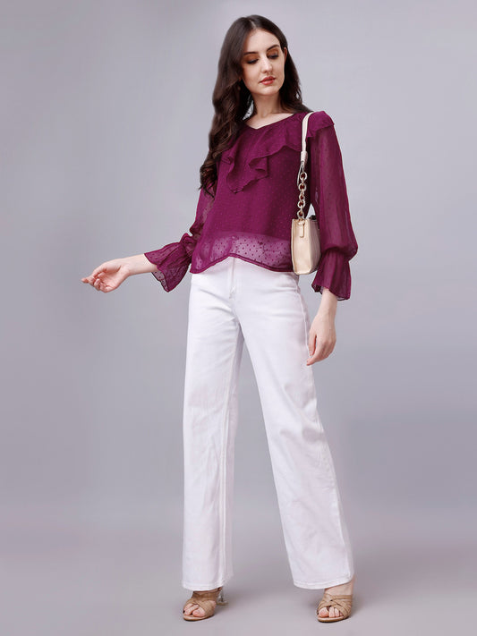 chiffon blouse