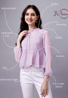 chiffon top