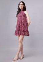 halter neck dress