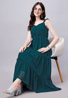 fit and flare maxi dress