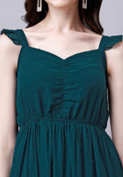 fit and flare maxi dress
