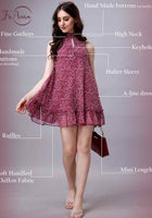 halter neck dress