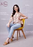 floral print sheer shirt