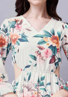 georgette maxi dress