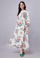 georgette maxi dress