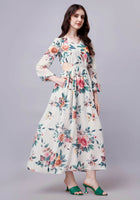 georgette maxi dress
