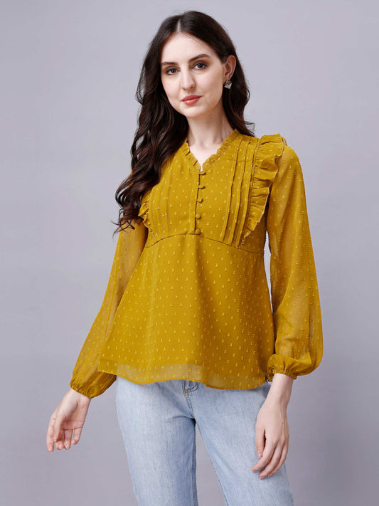 ruffled tops