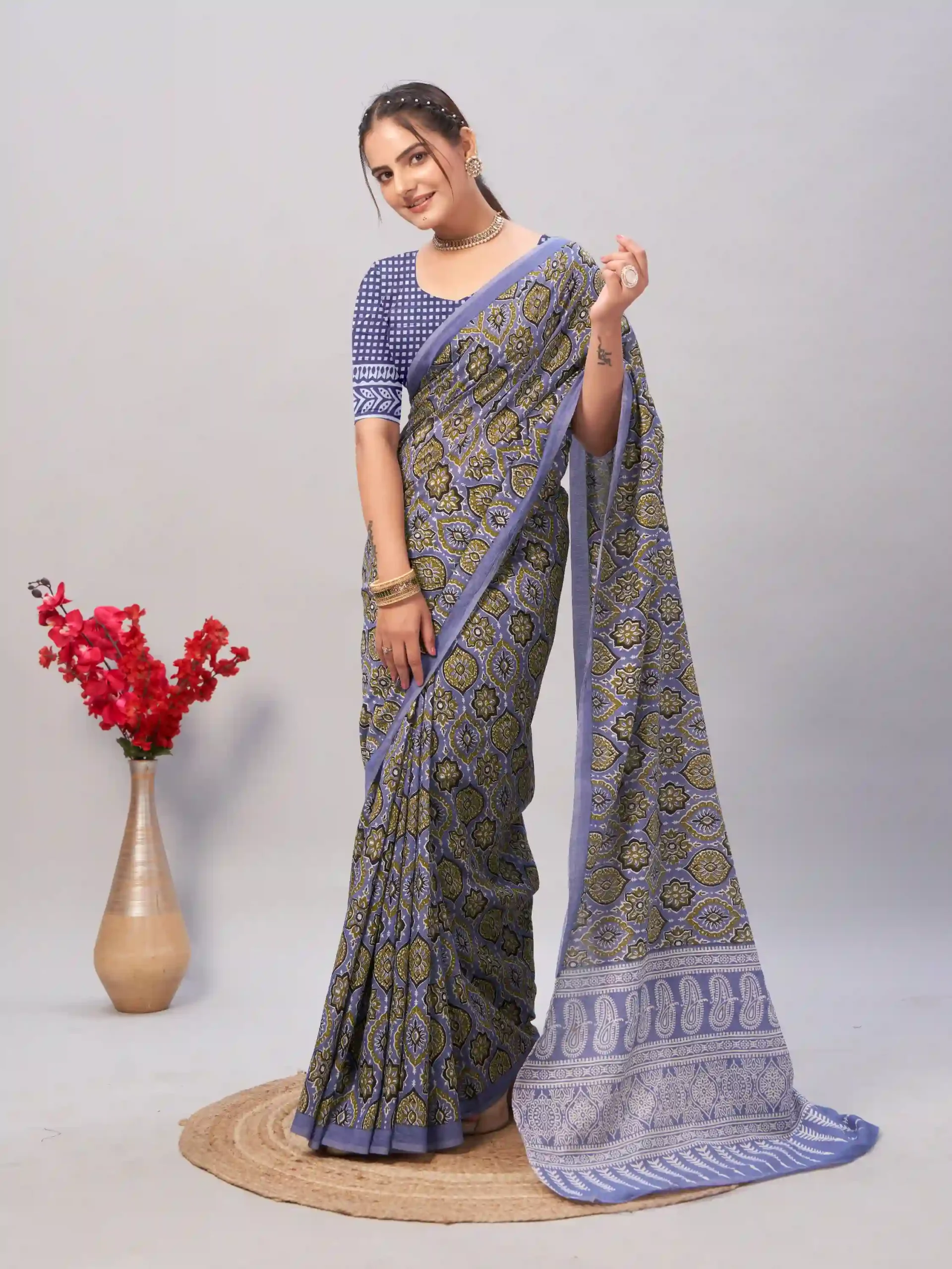 Print Saree