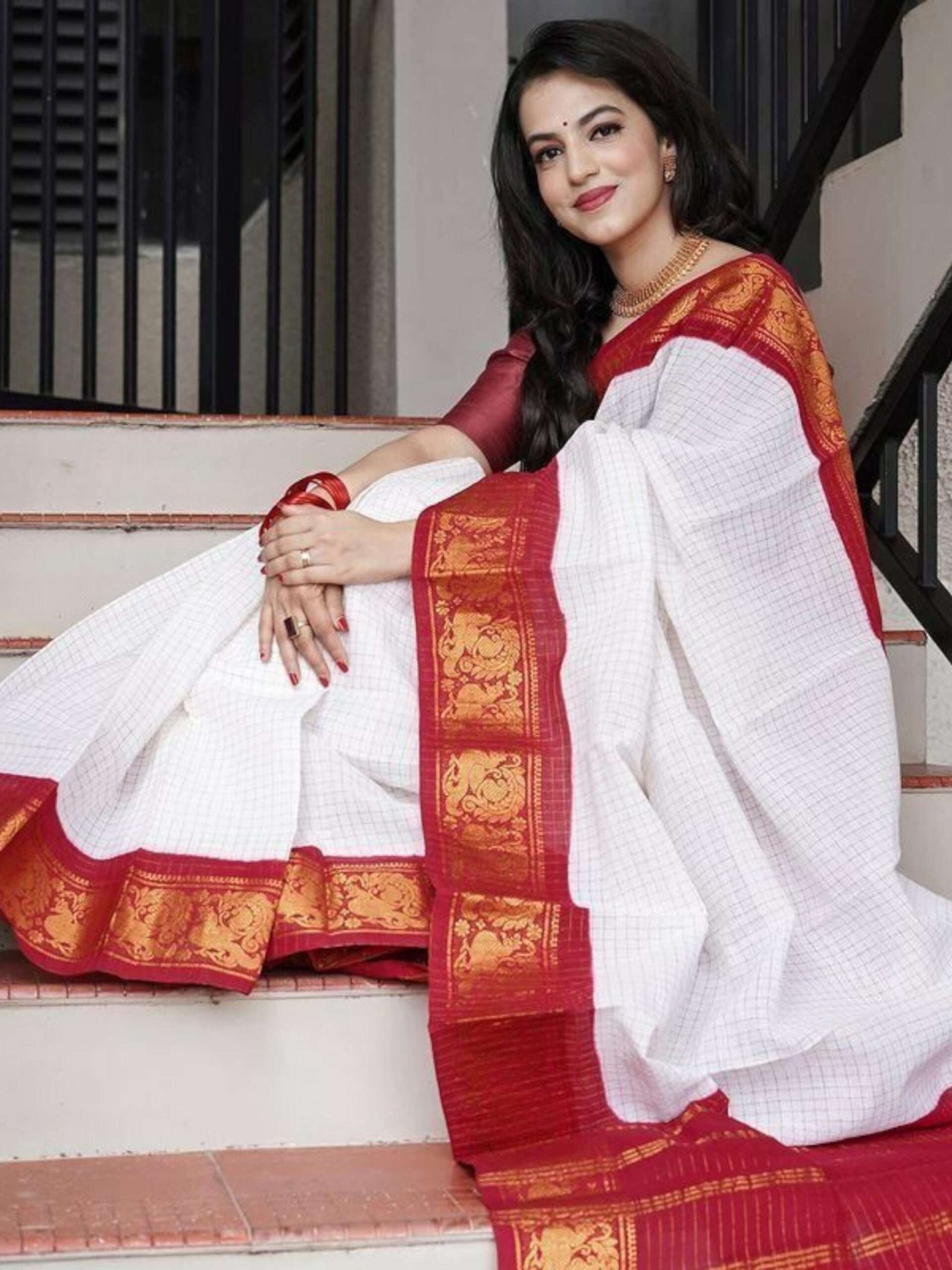 White Saree